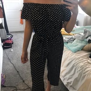 Polka dot jumpsuit